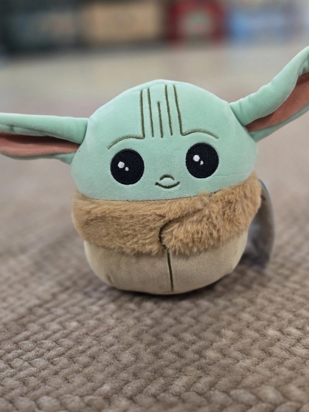 Squishmallow Star Wars Grogu Plush – 7–8 Inch – The Child Baby Yoda Soft Toy